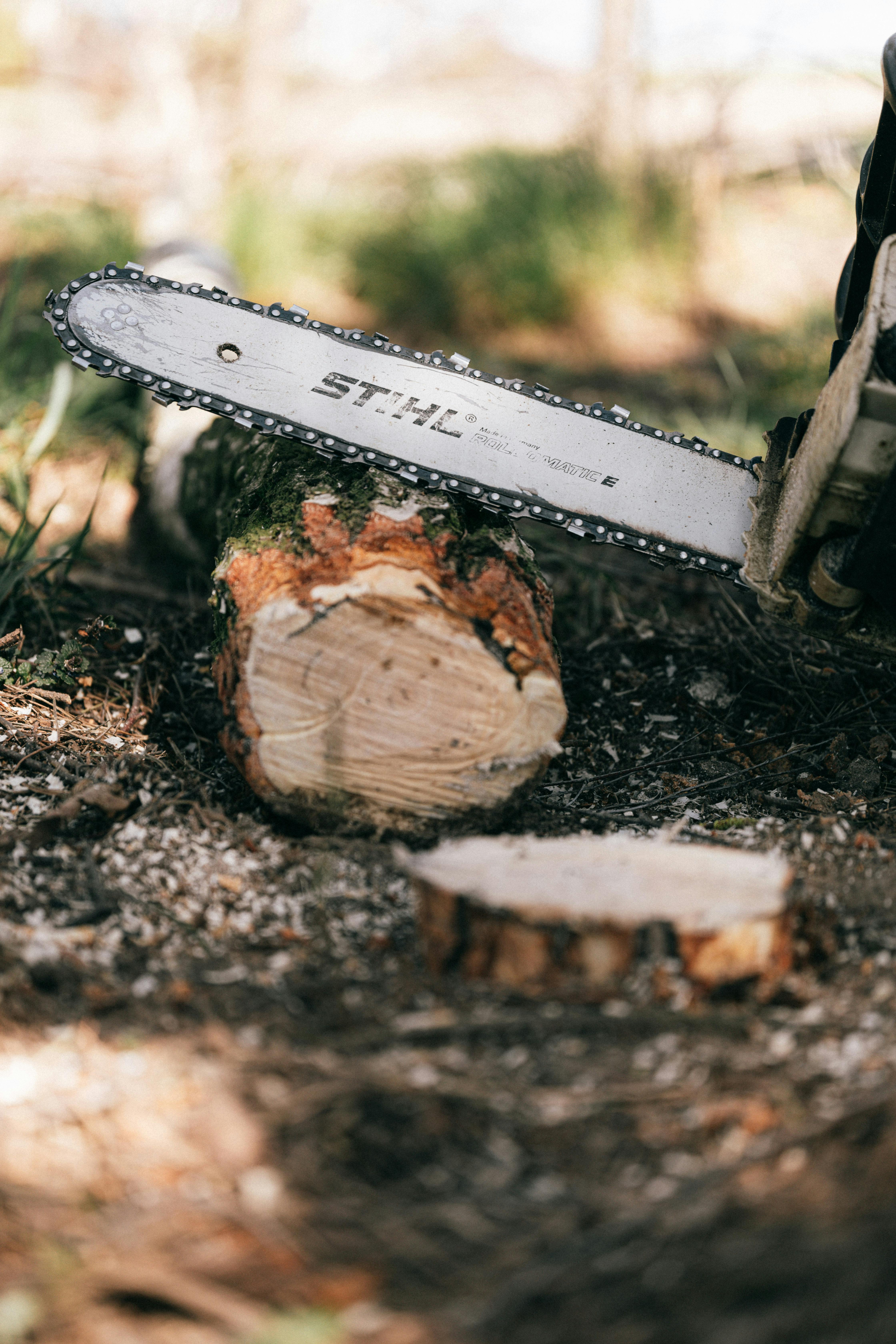 Lightweight design of Stihl Akku Kettensäge